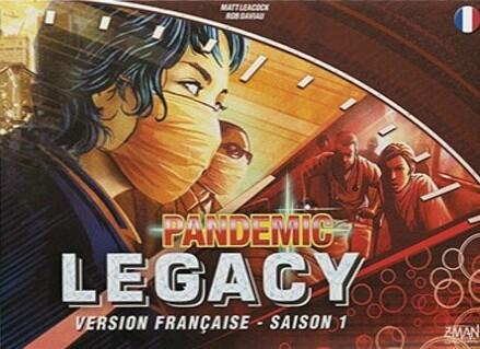 Pandemic Legacy: Saison 1 (Rouge) 2018 Cover