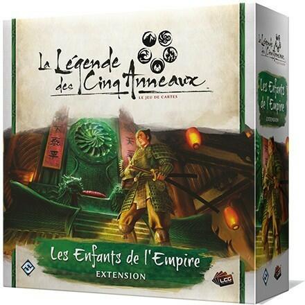 La Légende des Cinq Anneaux: Le Jeu de Cartes - Les Enfants de l’Empire Cover 3d