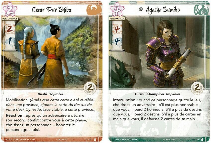 La Légende des Cinq Anneaux: Le Jeu de Cartes - Expiation Cartes