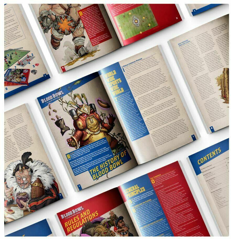 Blood Bowl: Le Jeu de Football Fantastique - Édition Deuxième Saison - Les Règles Officielles Pages