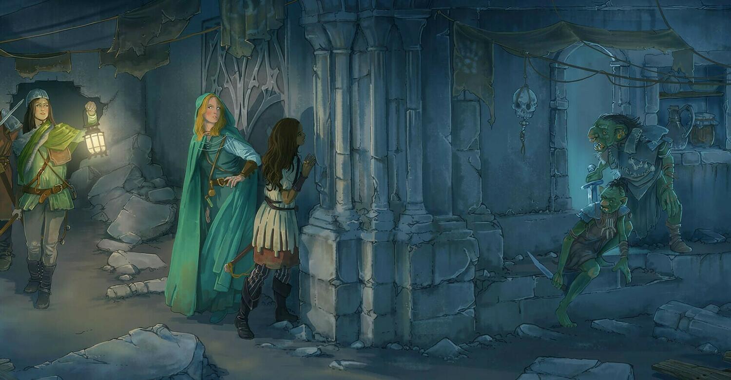 Adventures in Austerion: Les Tunnels du Royaume Artwork