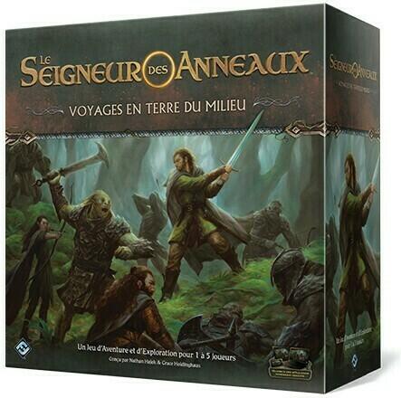 Le Seigneur des Anneaux: Voyages en Terre du Milieu Cover 3d