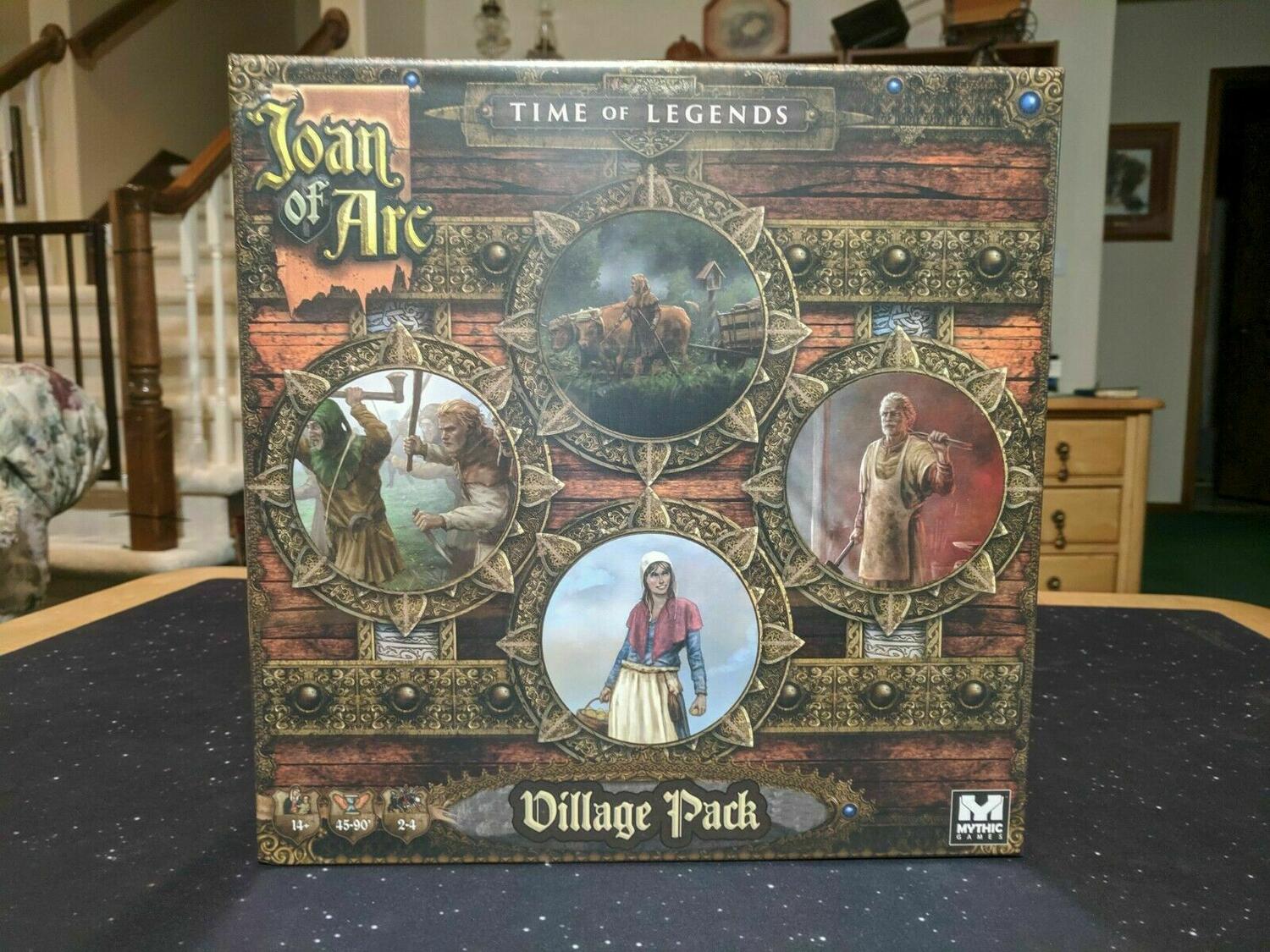 Time of Legends: Joan of Arc - Village Pack Cover 3d