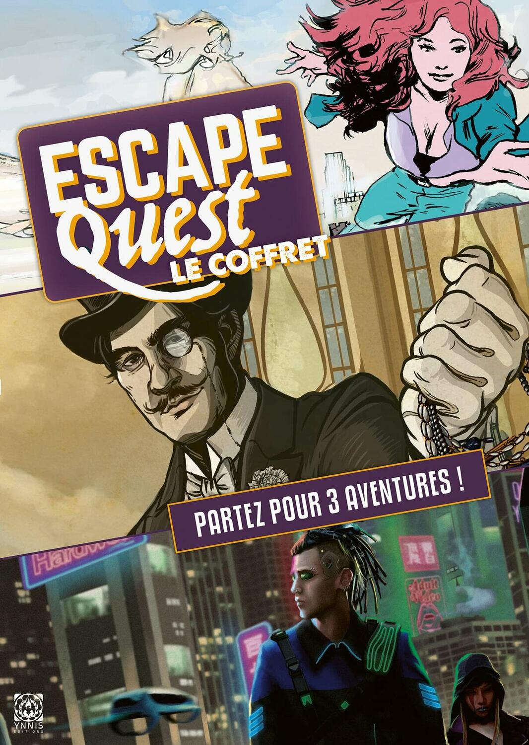 Escape Quest: Le Coffret 2 Cover