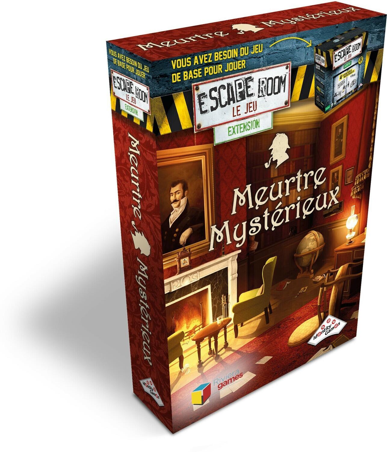 Escape Room: Le Jeu - Meurtre Mystérieux Cover 3d