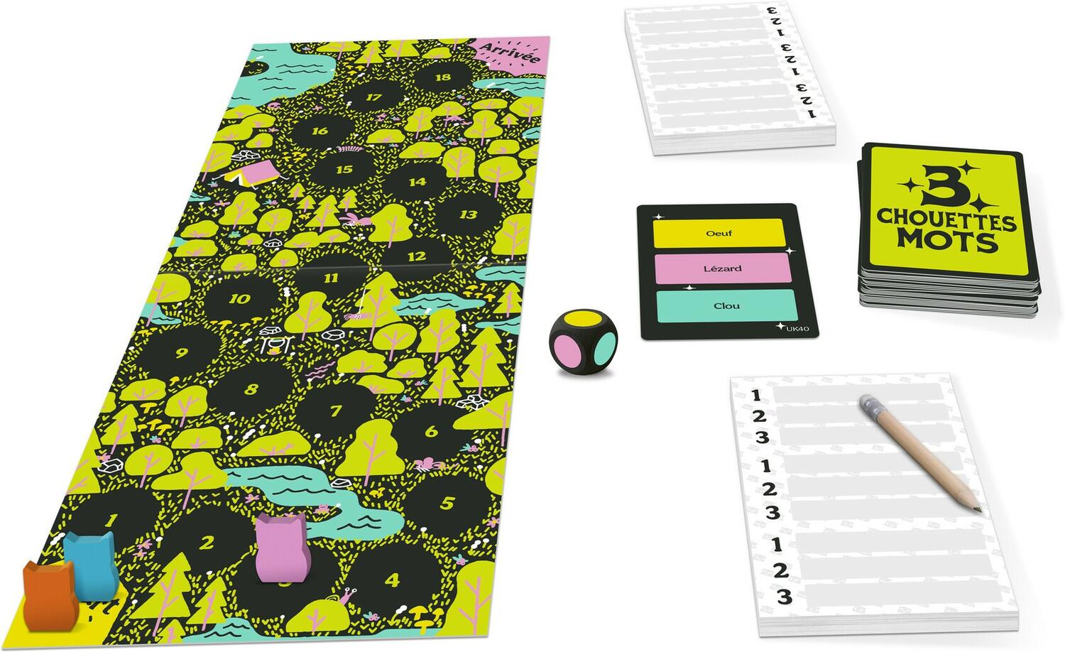 3 Chouettes Mots Eclate