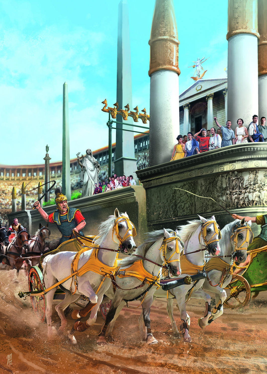 Course au Colisée Artwork