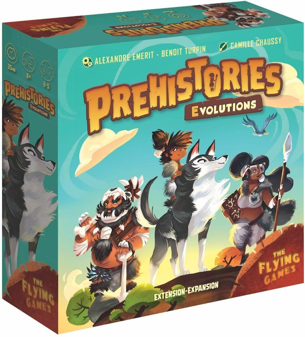 Prehistories: Évolutions Cover 3d