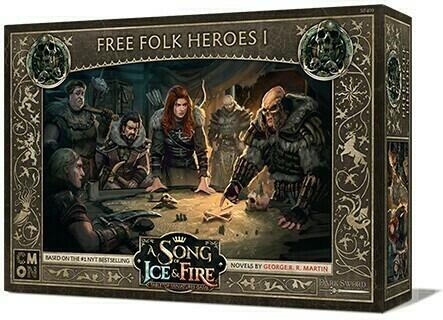 Le Trône de Fer: Le Jeu de Figurines - Héros du Peuple Libre 1 Cover 3d