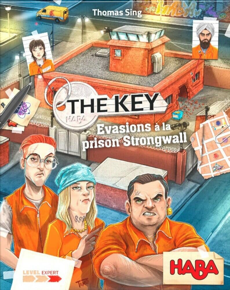 The Key: Évasions à la Prison Strongwall Cover