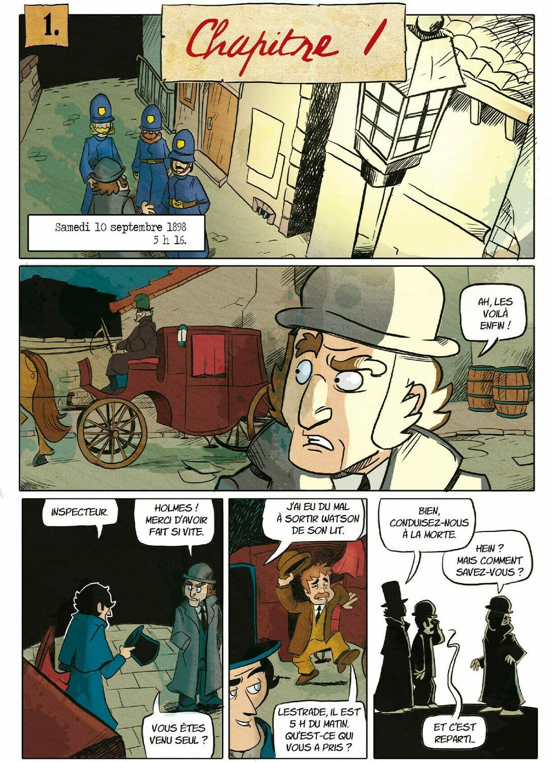 Sherlock Holmes: L'Ombre de Jack L'Éventreur - La BD Dont Vous Êtes le Héros Page