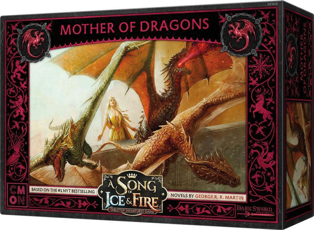 Le Trône de Fer: Le Jeu de Figurines - Mère des Dragons Cover 3d