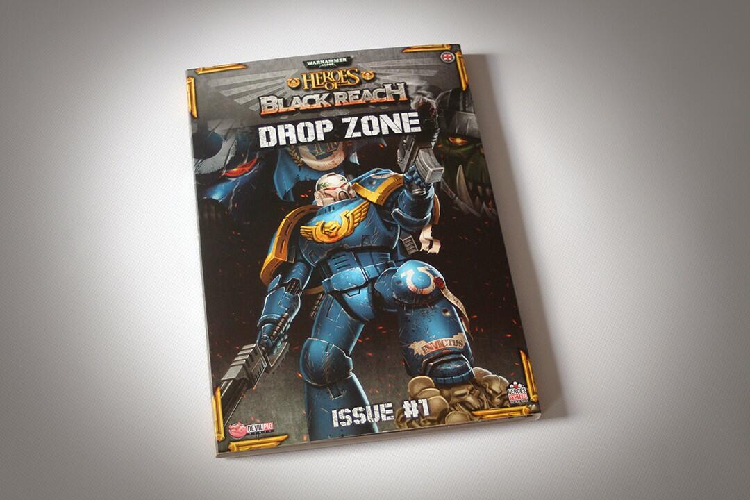 Warhammer 40,000: Heroes of Black Reach - Drop Zone #1 Cover 3d