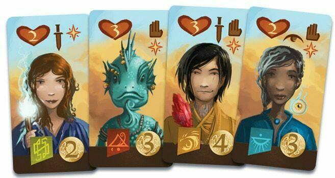 Near and Far: Les Royaumes du Lointain - Les Mines d'Ambre Cartes