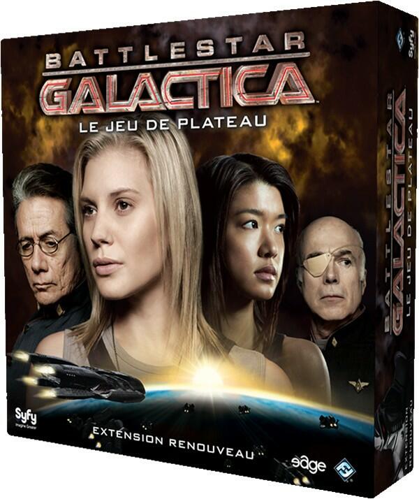 Battlestar Galactica: Le Jeu de Plateau - Renouveau Cover 3d