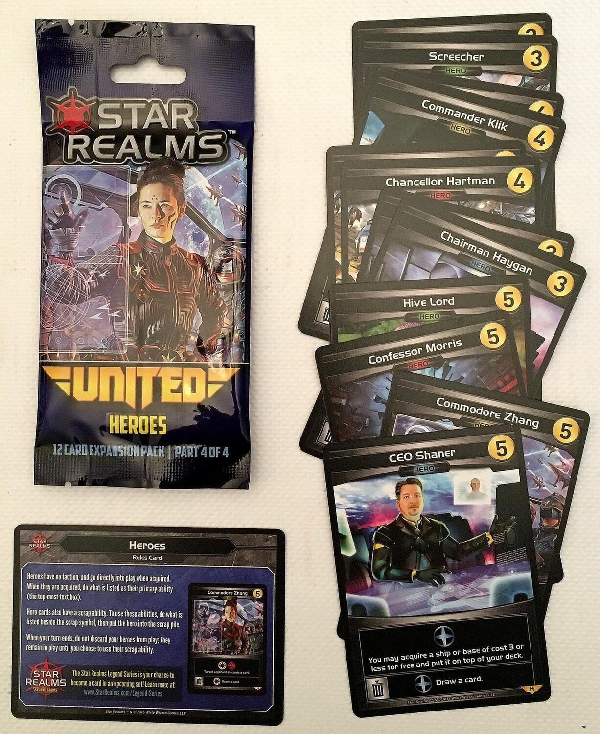 Star Realms: United - Héros Eclate