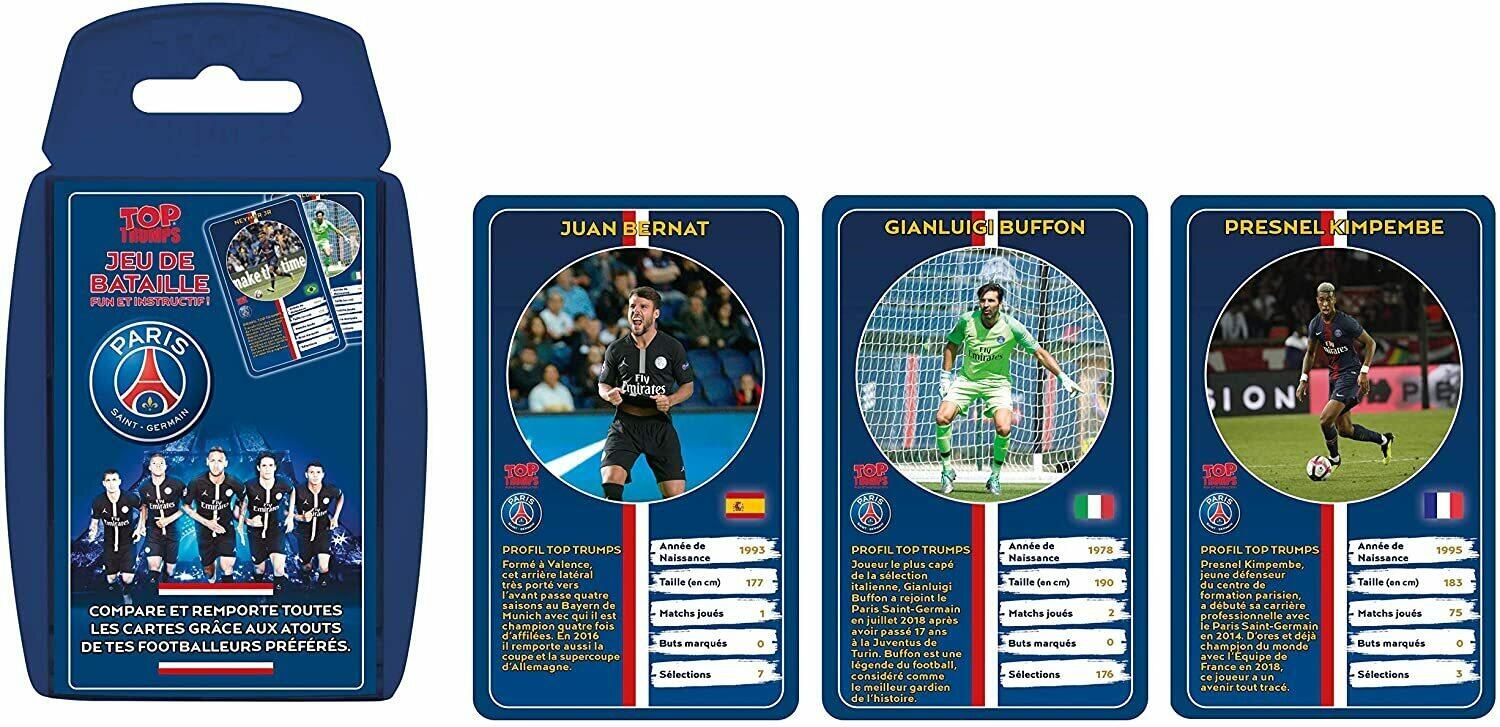 Top Trumps: Jeu de Bataille - Paris Saint Germain Eclate