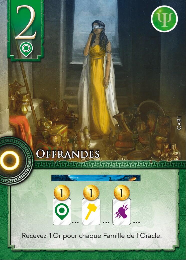 Elysium Carte Offrandes