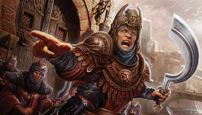 Le Seigneur des Anneaux: Le Jeu de Cartes - Les Sables de Harad Artwork