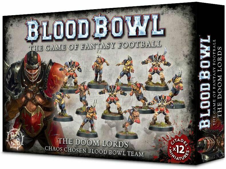 Blood Bowl: The Game of Fantasy Football - The Doom Lords Cover 3d