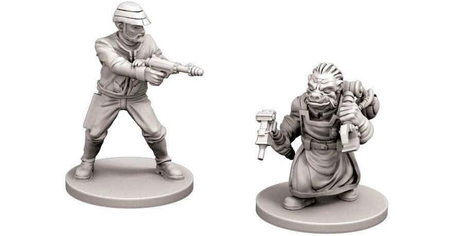 Star Wars: Assaut sur l'Empire - Le Gambit de Bespin Figurines