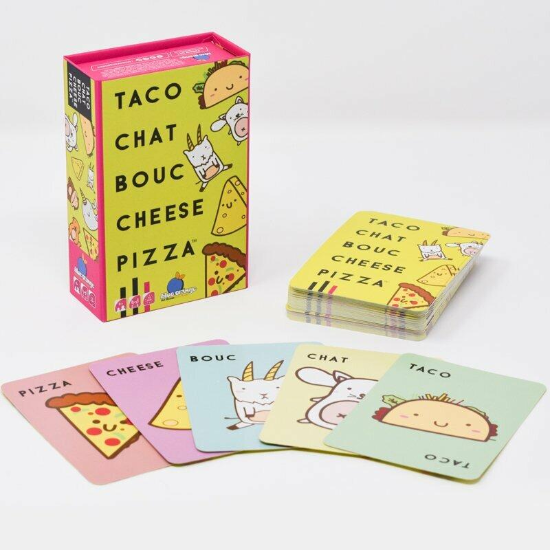 Taco Chat Bouc Cheese Pizza Eclate