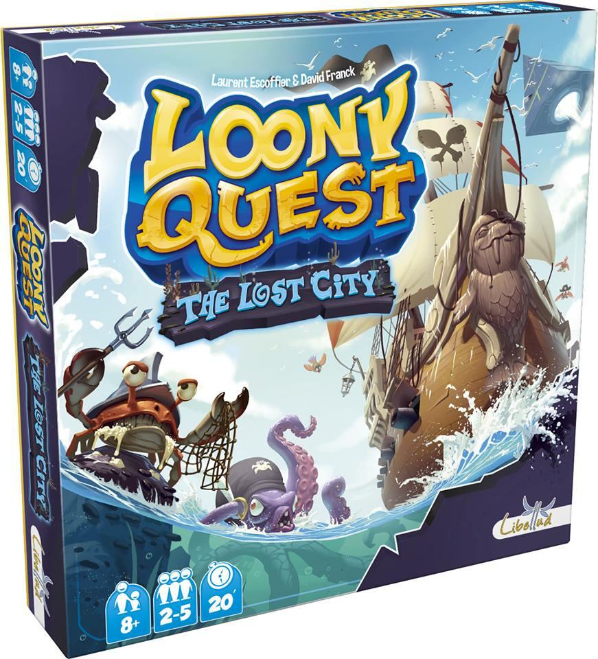 Loony Quest: The Lost City Cover 3d