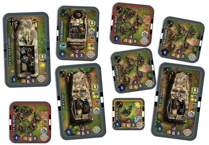 Heroes of Normandie: SS Panzergrenadier Tuiles