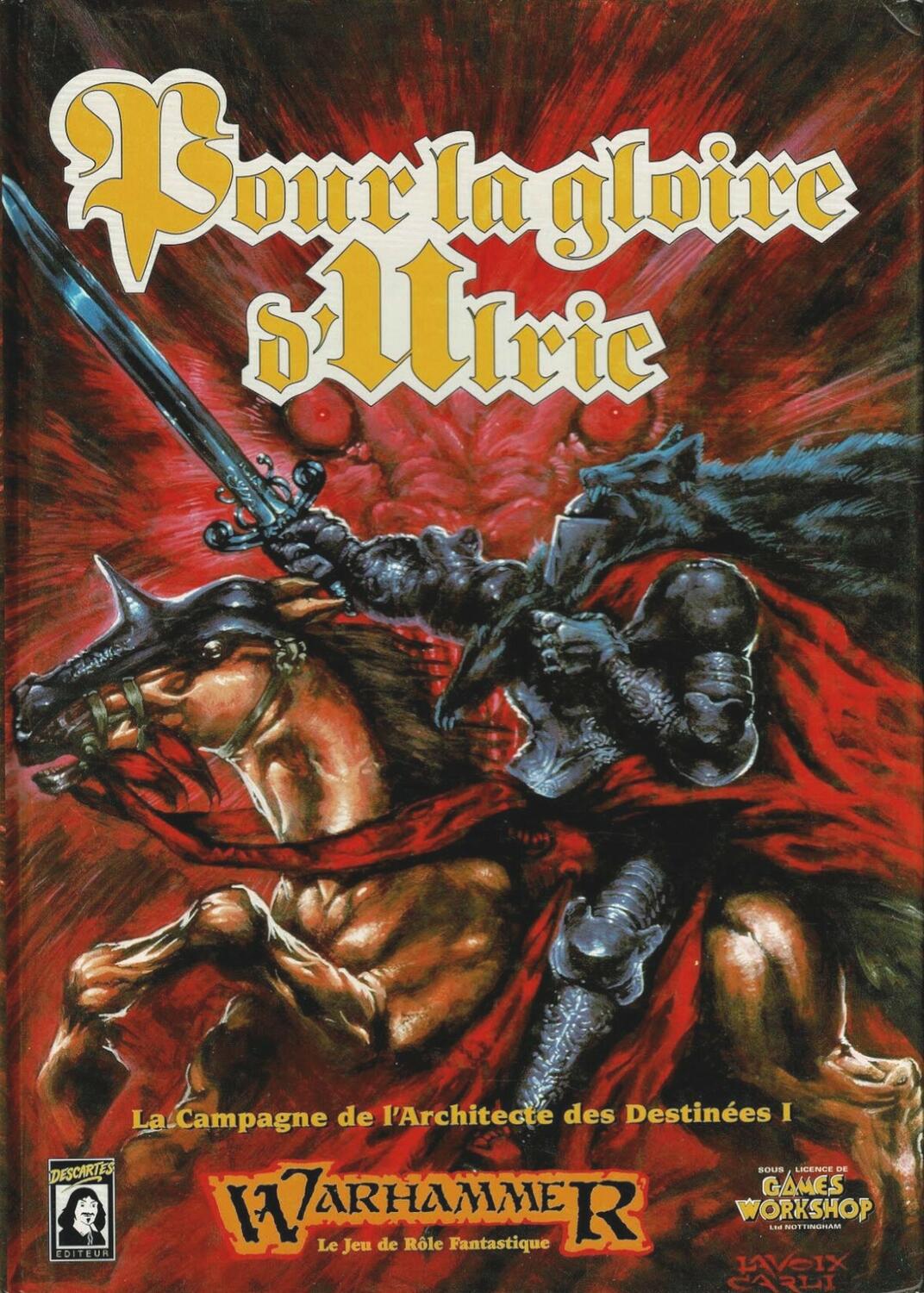 Warhammer: Le Jeu de Rôle Fantastique - Pour la Gloire d'Ulric Cover