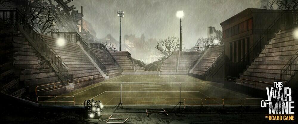 This War of Mine: Le Jeu de Plateau - En État de Siège Artwork