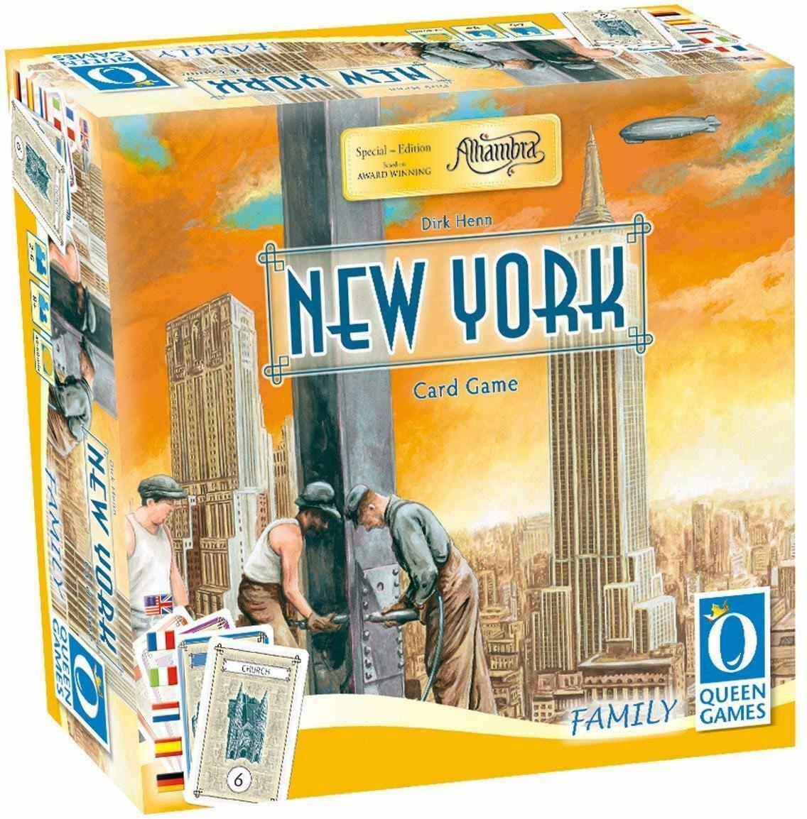 New York: Card Game Cover 3d