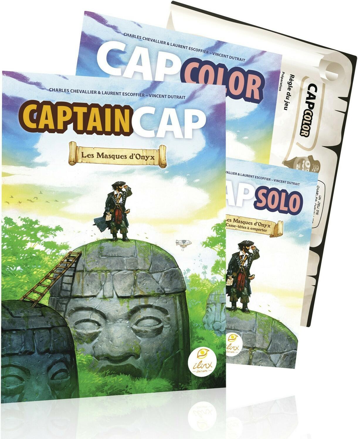 Captain Cap: Les Masques d'Onyx Eclate