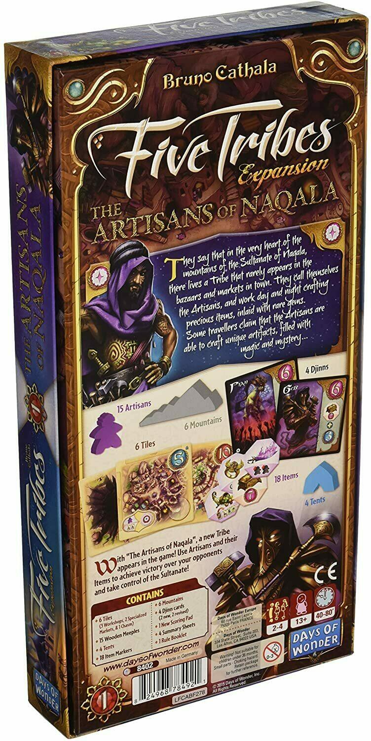 Five Tribes: The Artisans of Naqala Back 3d