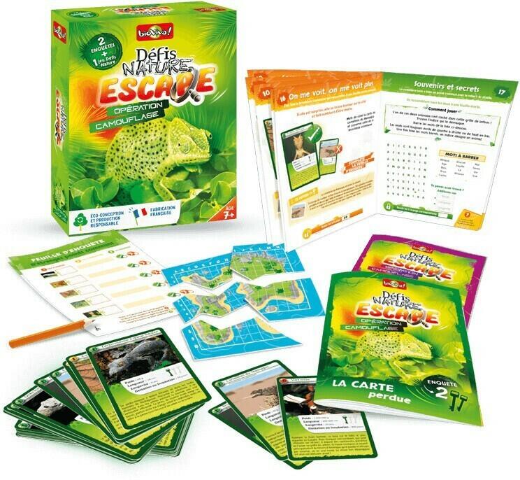 Défis Nature: Escape - Opération Camouflage Eclate