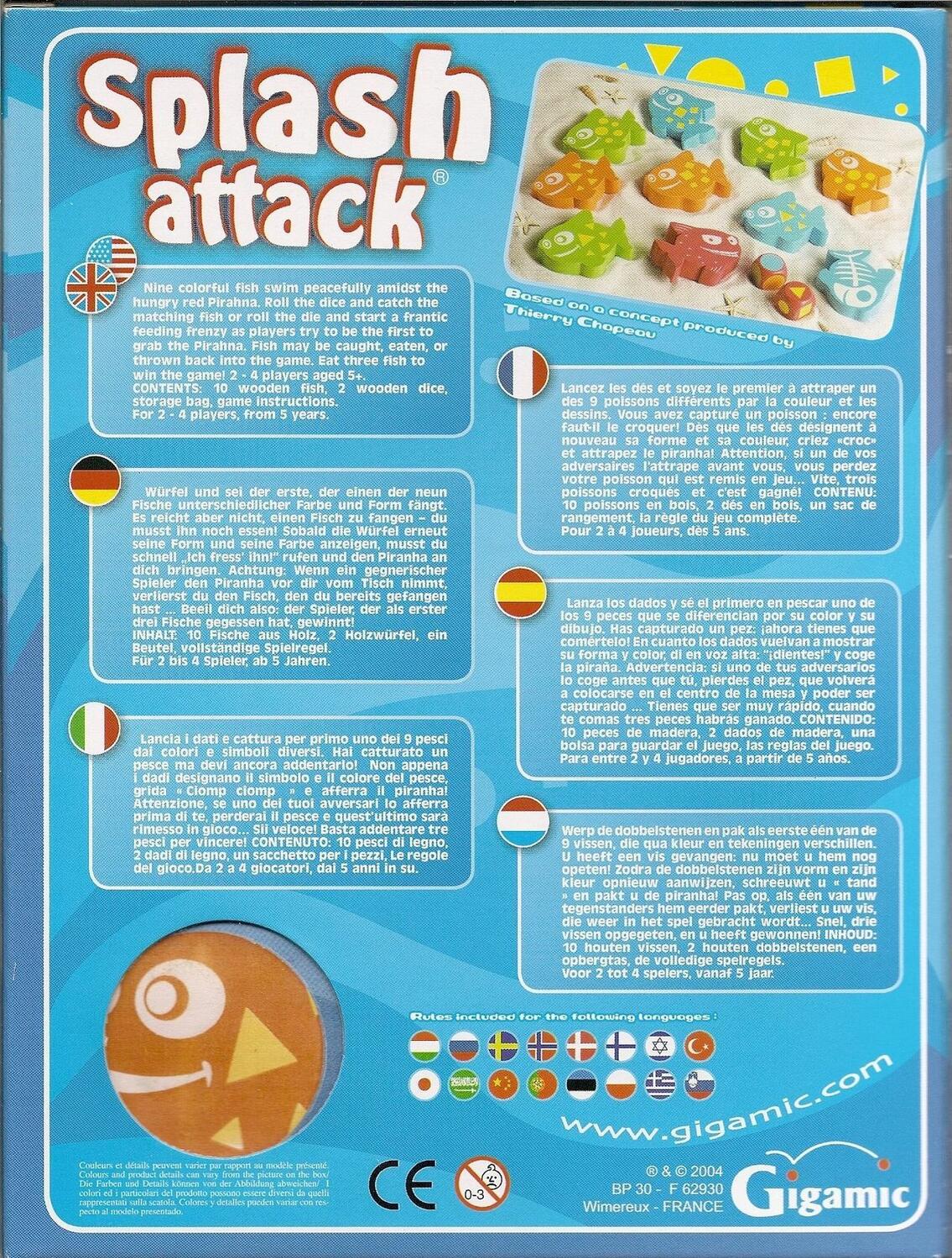 Splash Attack 2005 Back