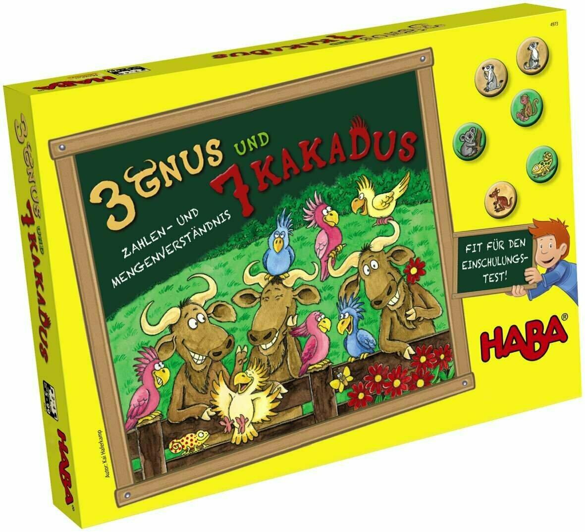 3 Gnus und 7 Kakadus Cover 3d