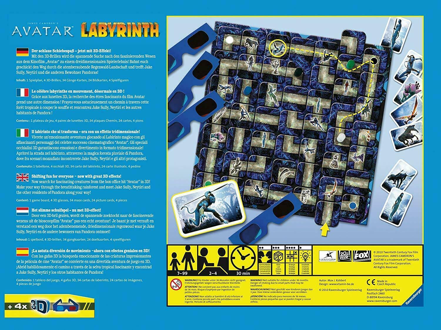 Labyrinth: Avatar Back