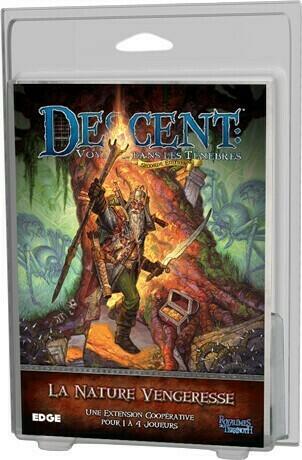 Descent: Voyages Dans les Ténèbres (Seconde Édition) - La Nature Vengeresse Cover 3d