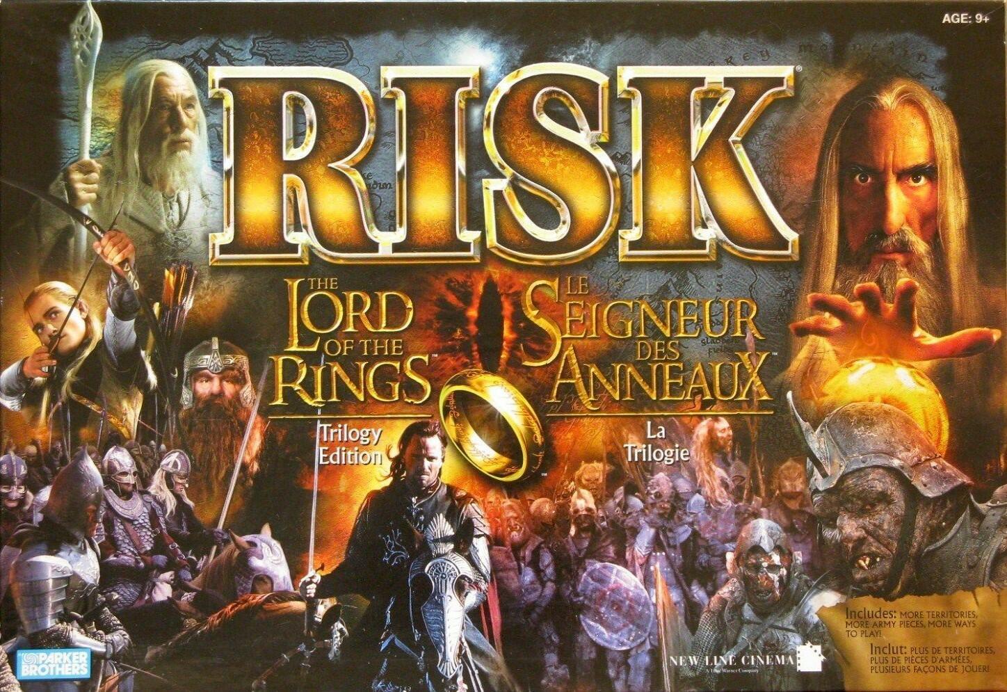 Risk: Le Seigneur des Anneaux - La Trilogie Cover