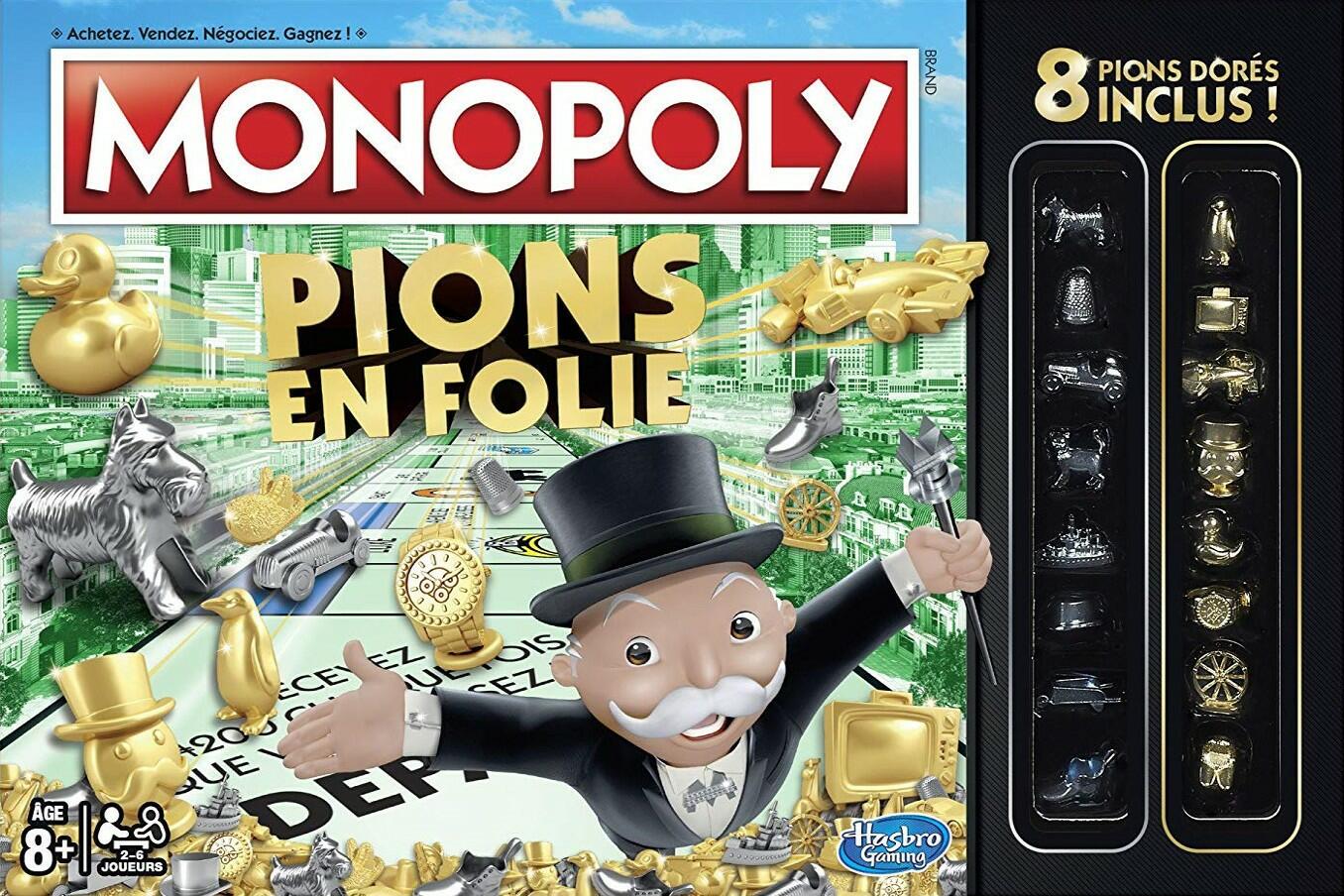 Monopoly: Pions en Folie Cover