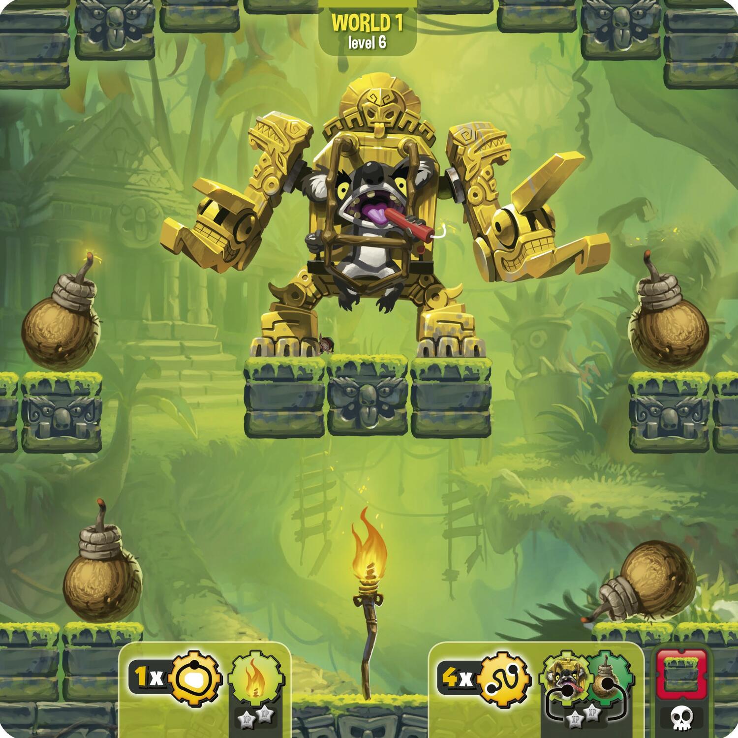 Loony Quest Plateau Level 6