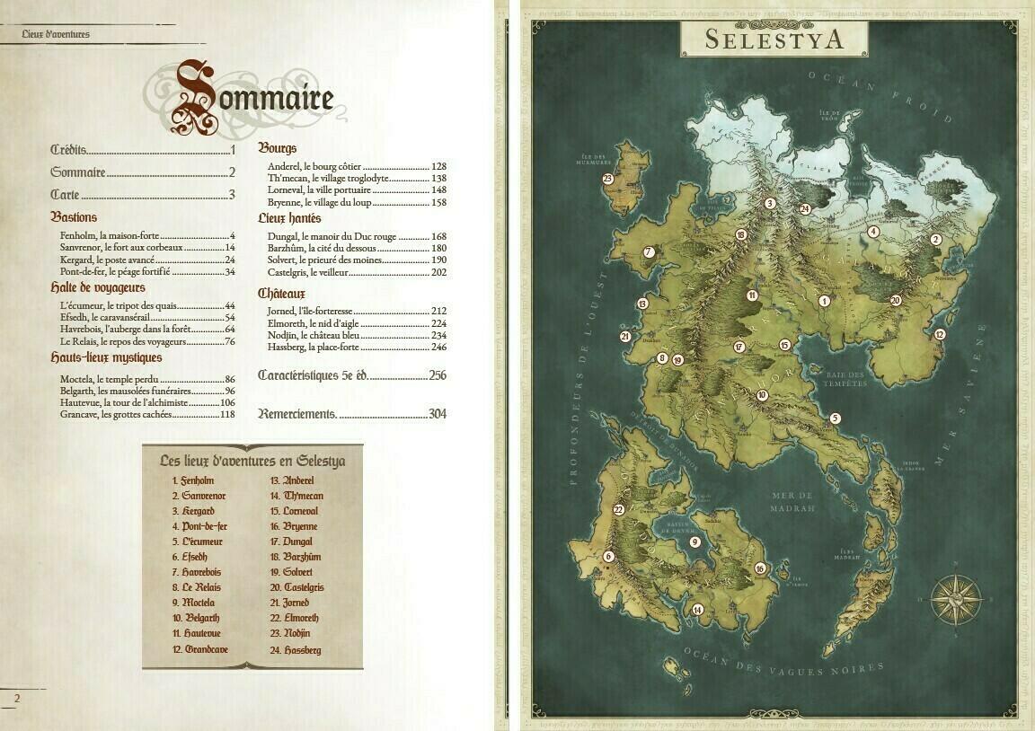 Lieux d'Aventures Pages