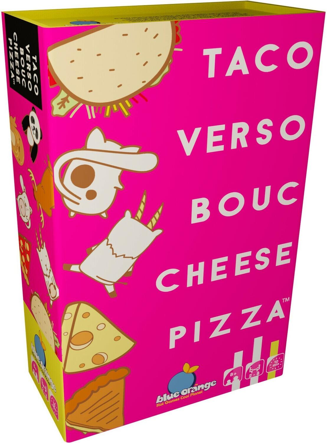 Taco Verso Bouc Cheese Pizza Cover 3d