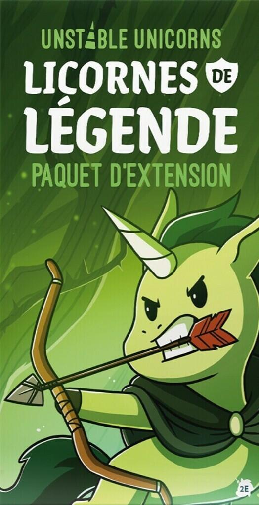 Unstable Unicorns: Licornes de Légende Cover