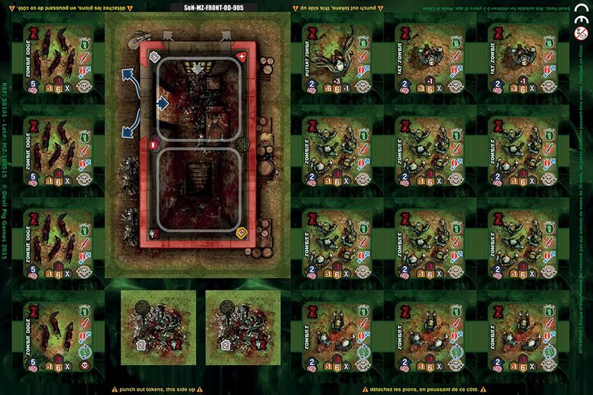 Shadows over Normandie: More Zombies Tuiles