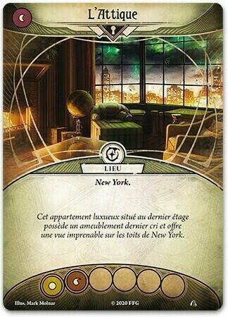 Horreur à Arkham: Le Jeu de Cartes - La Guerre des Dieux Extérieurs Carte