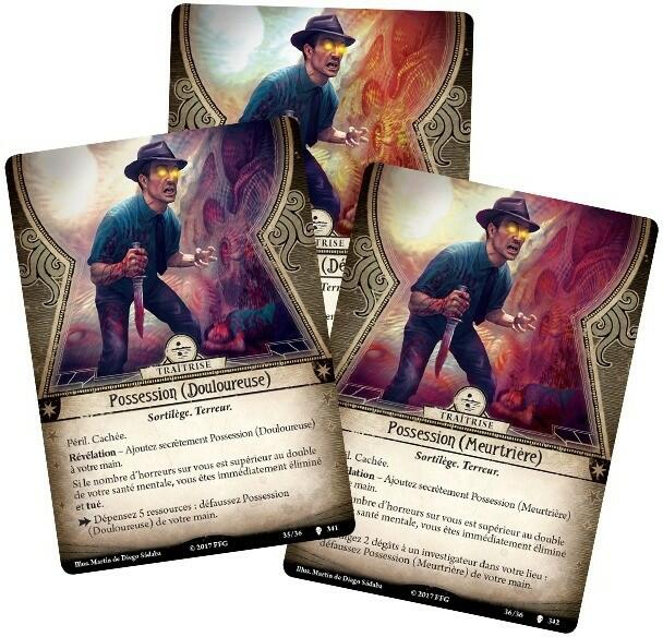 Horreur à Arkham: Le Jeu de Cartes - La Pâle Carcosa Cartes