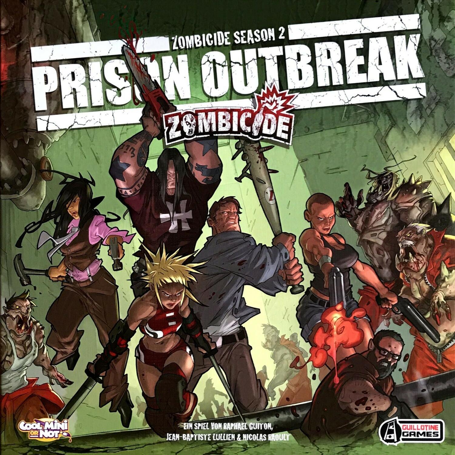 Zombicide: Season 2 - Prison Outbreak Cover