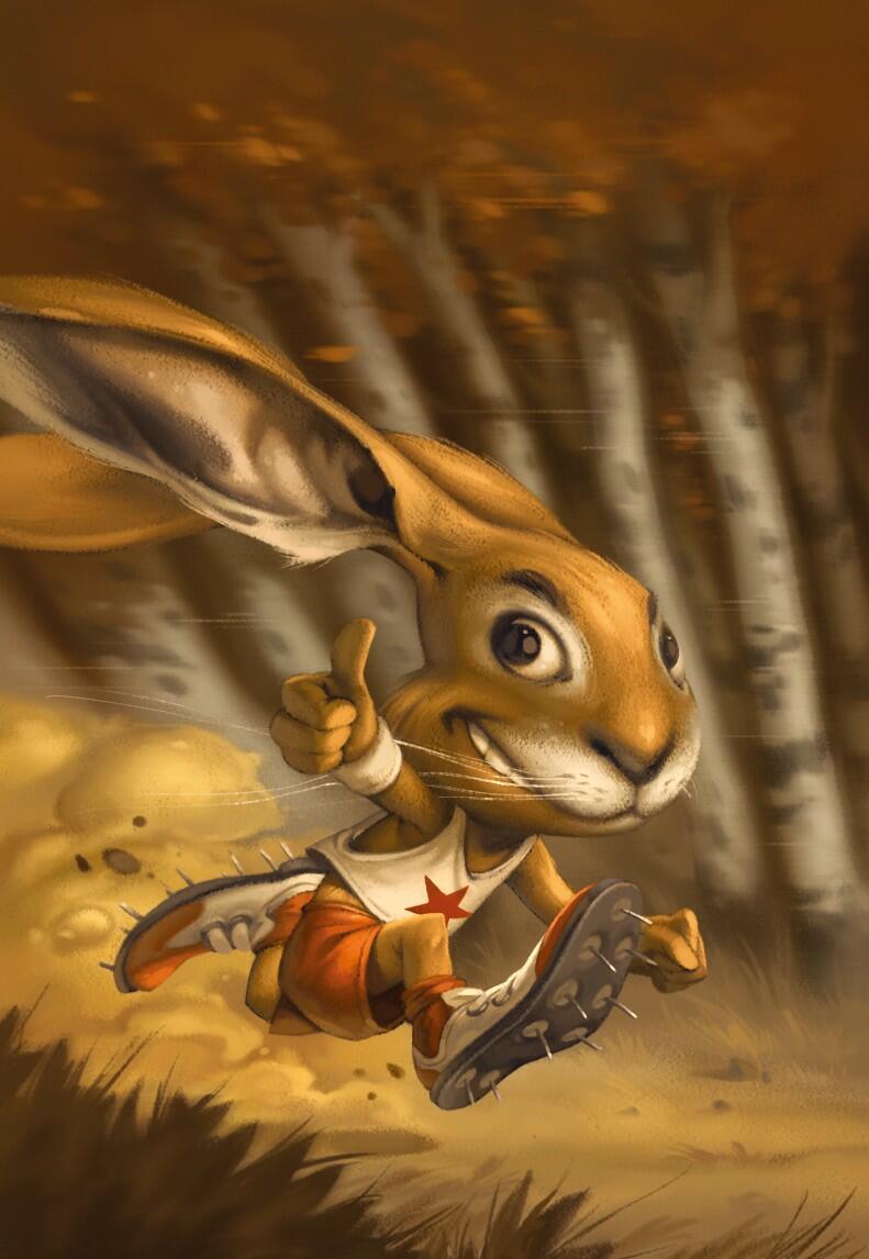 Le Lièvre et la Tortue Artwork