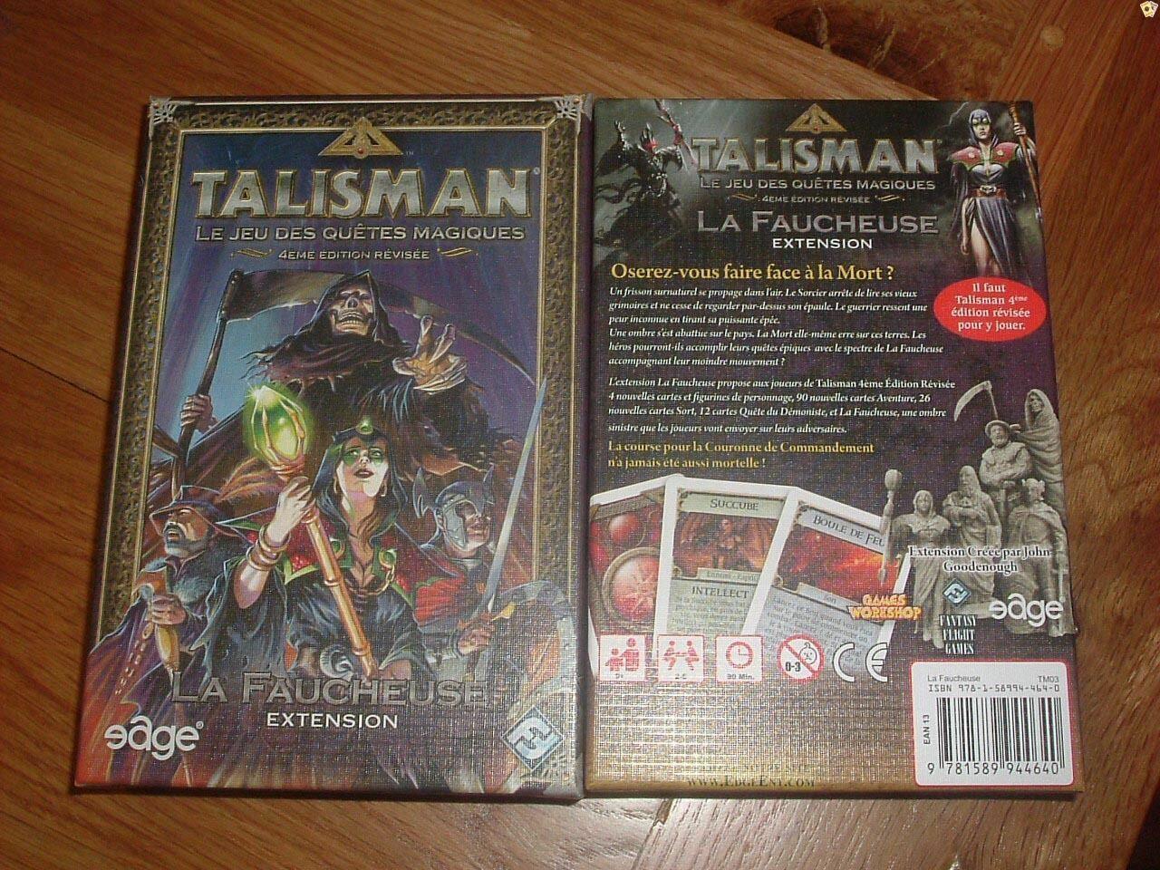 Talisman: La Faucheuse Cover Back